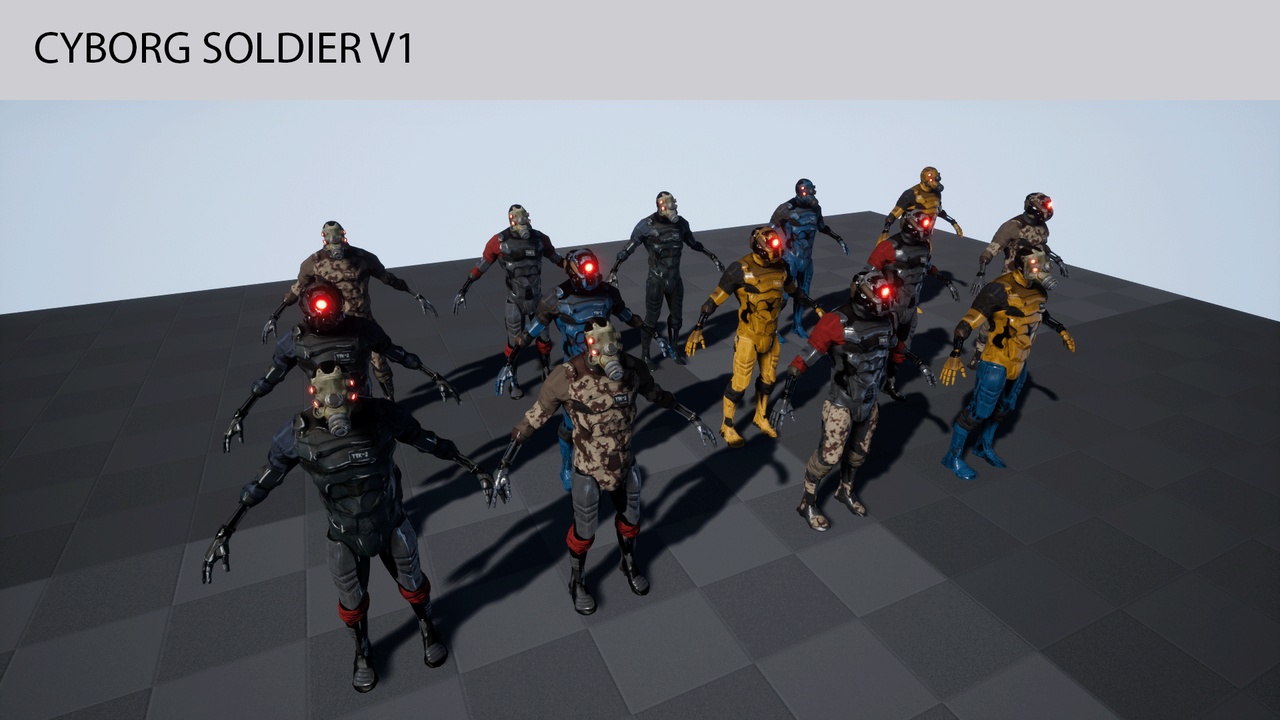 Cyborg Soldier V1