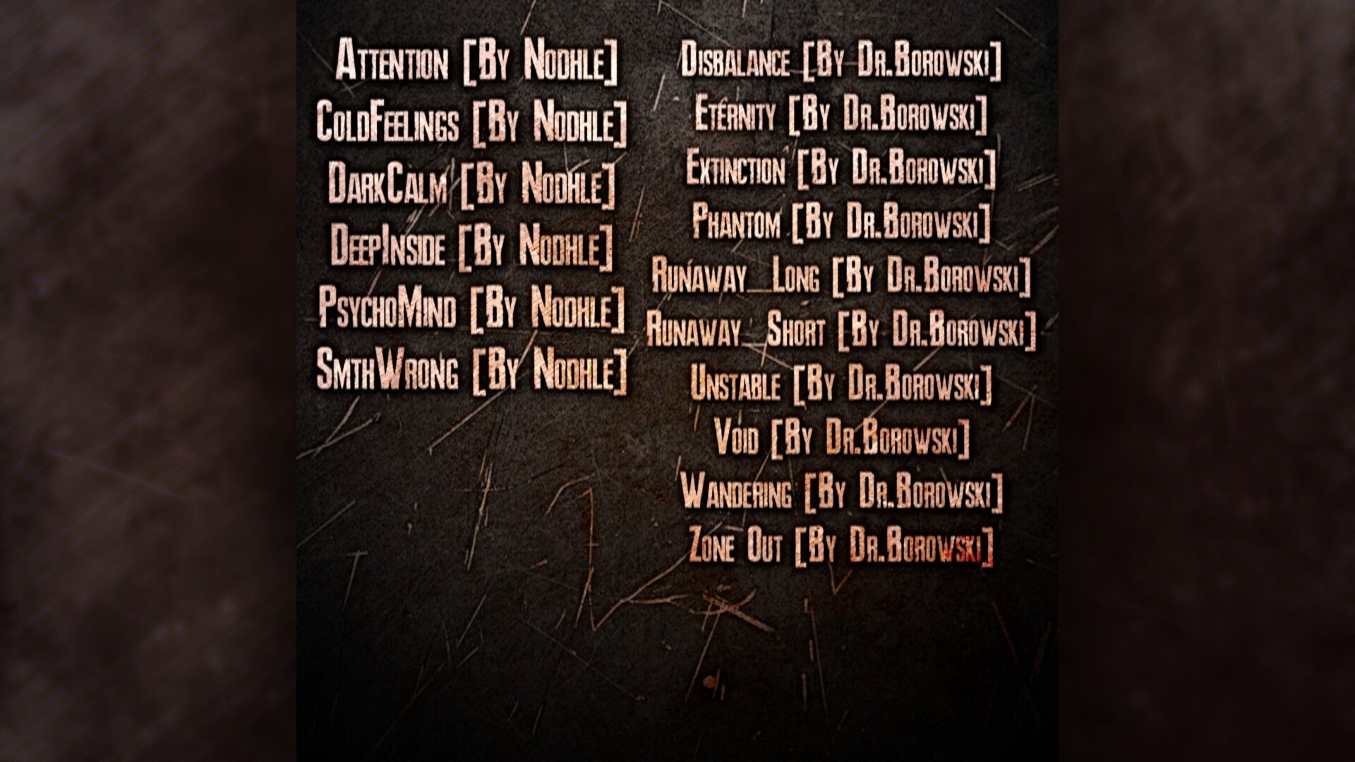 DarkMusicPack vol.1