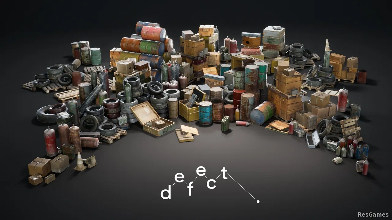 Workshop Tools And Props Barrels Boxes Bundle vol.1