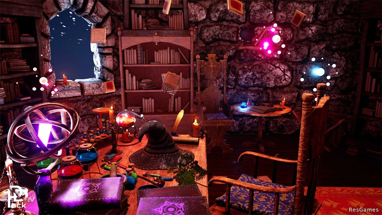 Wizard Room / 89+ Assets