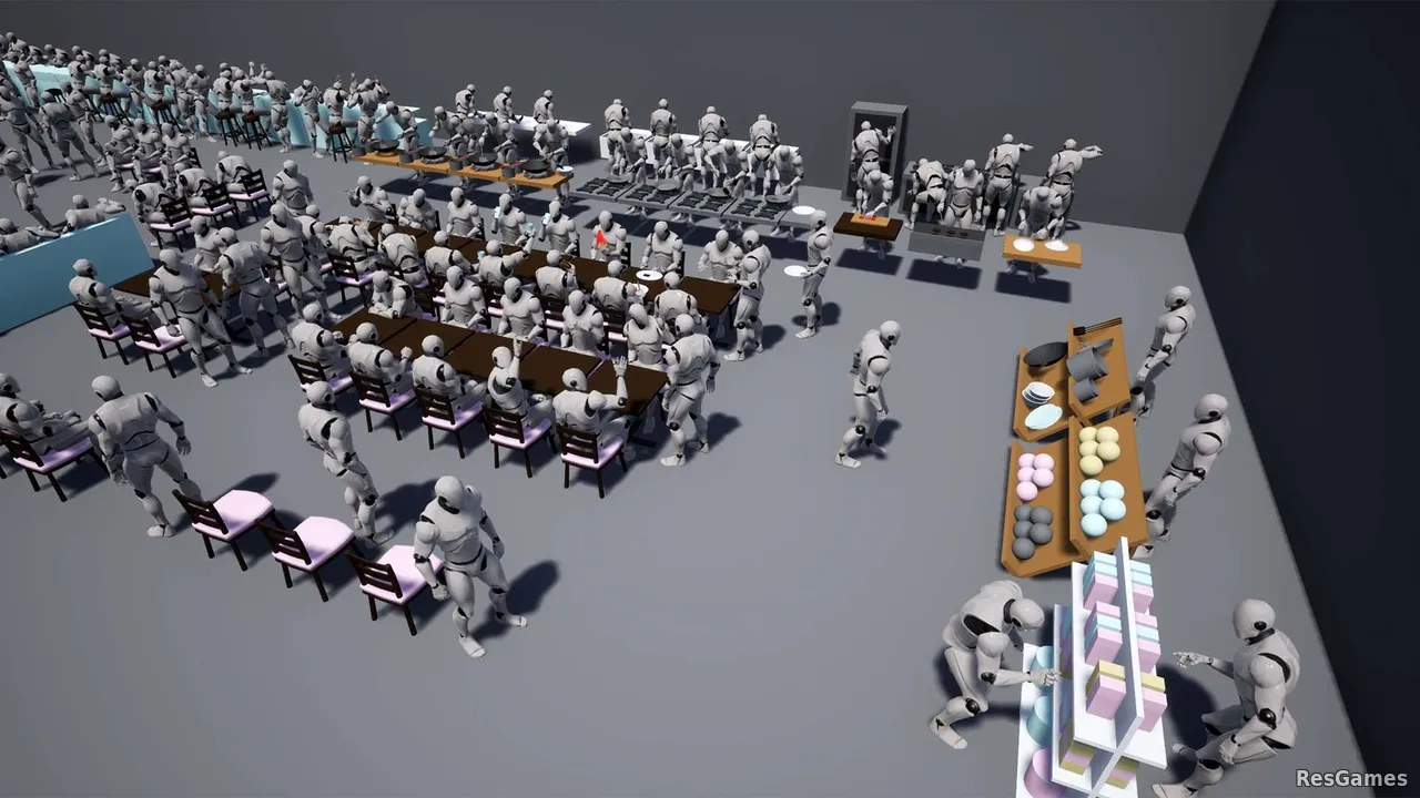 Vendors and Customer Animations