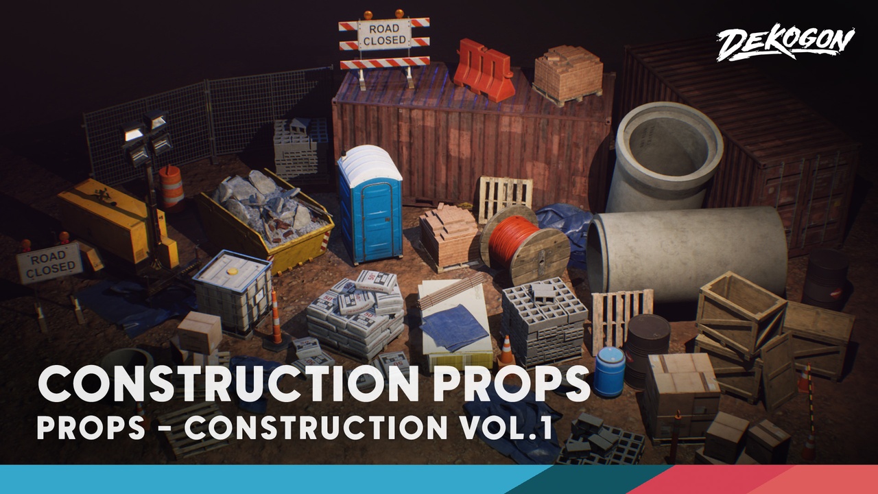 Construction Site VOL. 1 - Supply and Material Props