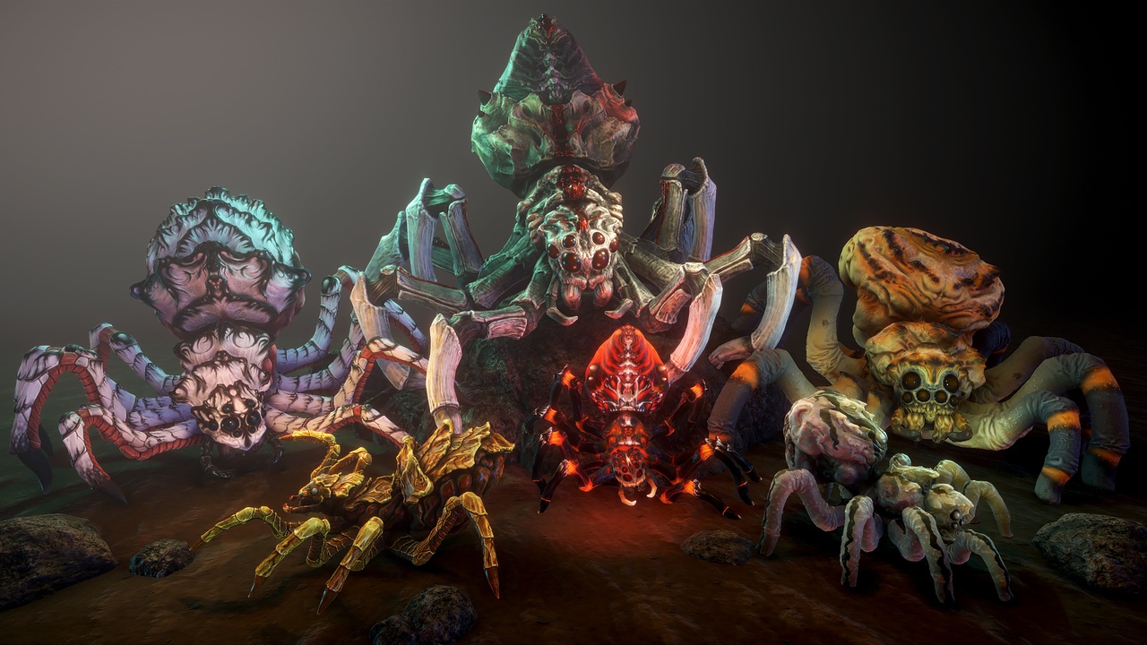 Spiders pack