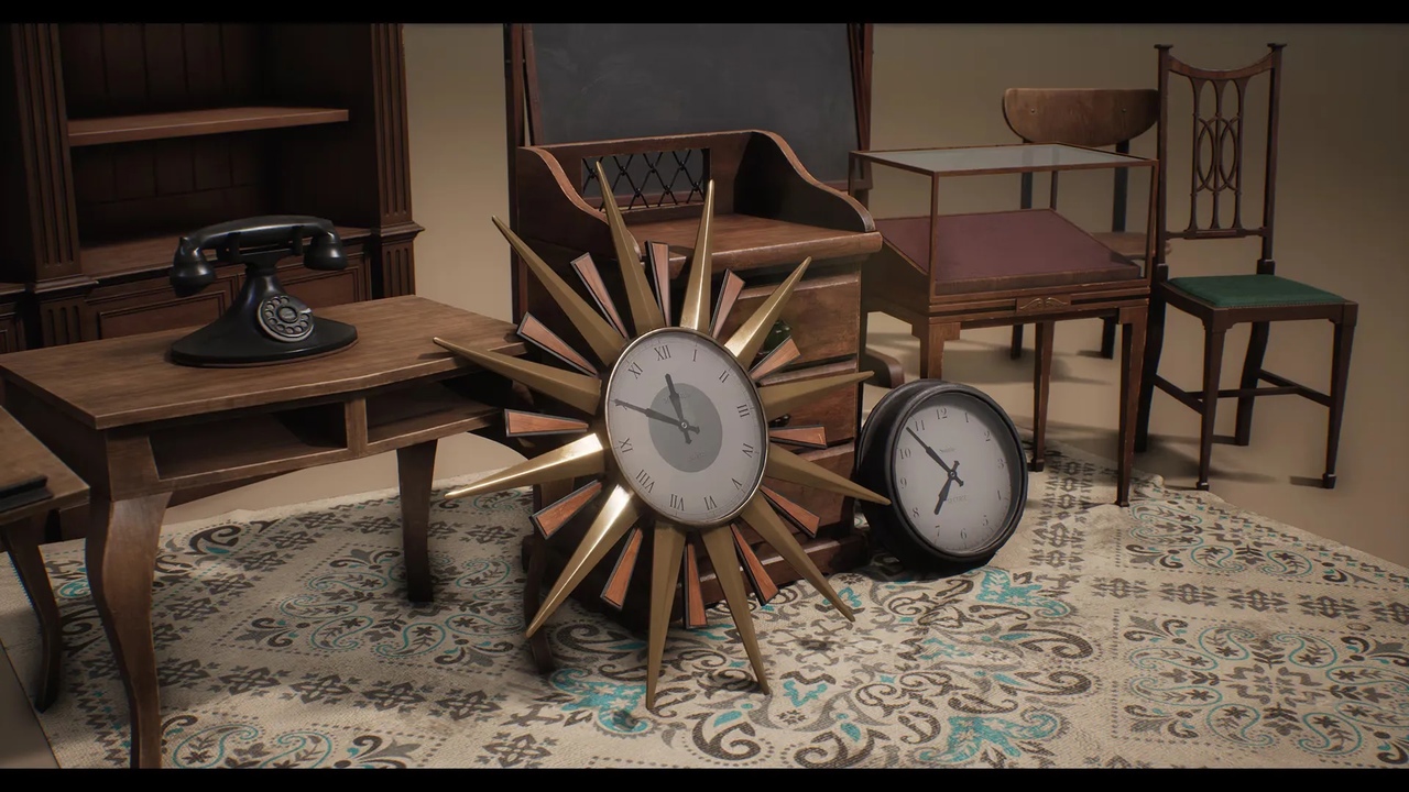 Retro Office Prop
