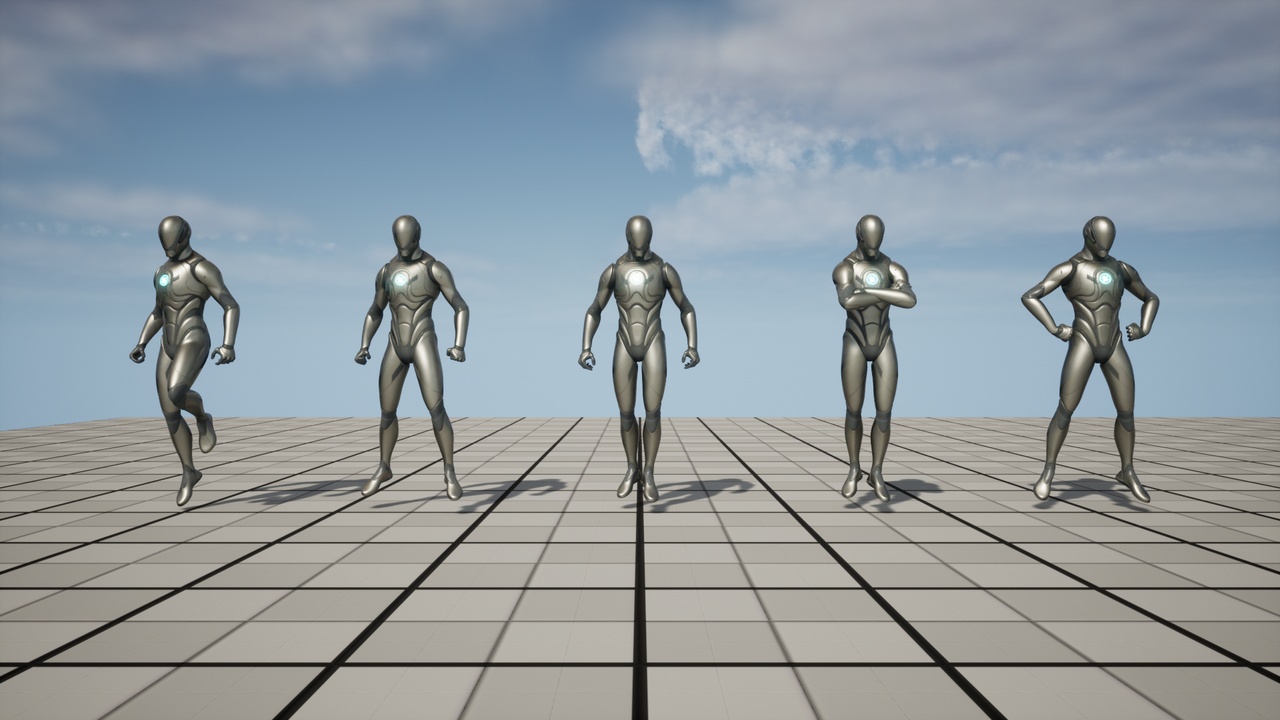 Superhero Flight Animations