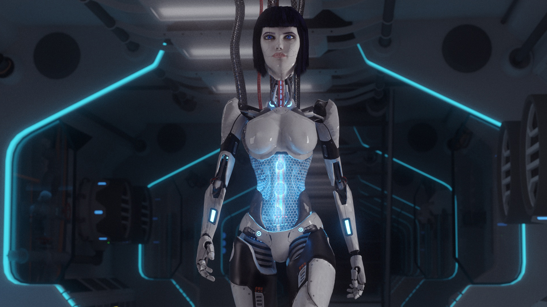 Robot girl LUCY