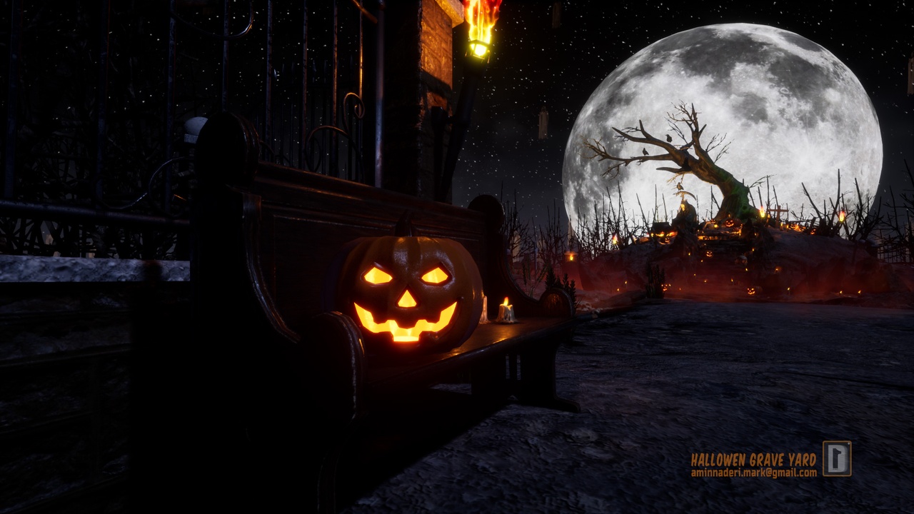 Halloween Graveyard