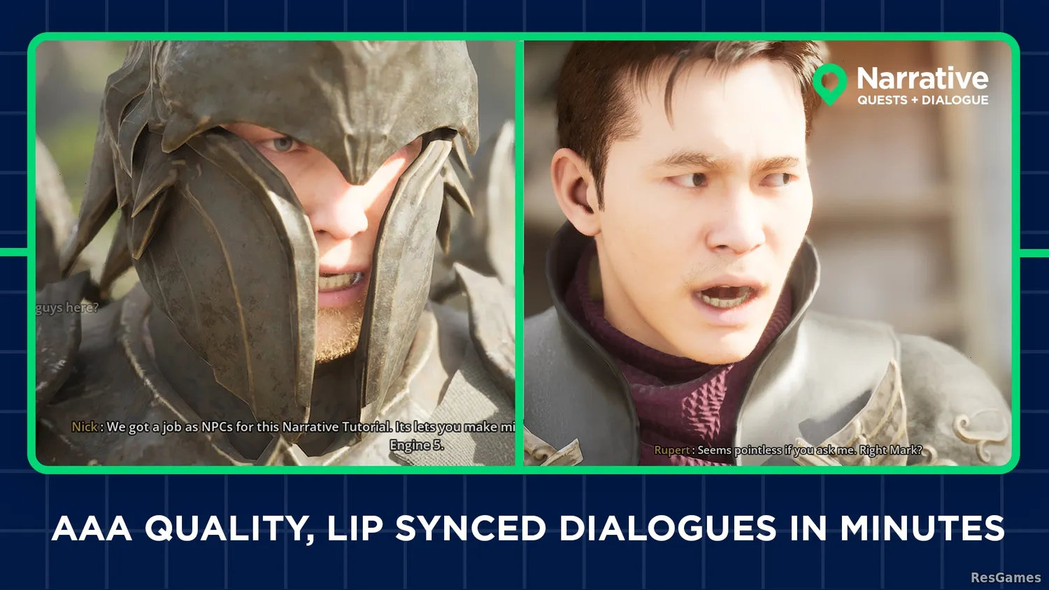 Narrative 3 - Node Based Quests and Dialogue