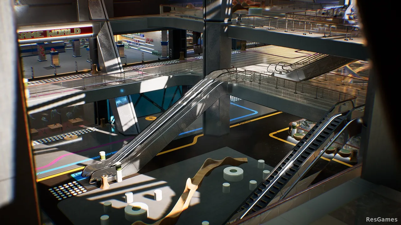 Shopping Mall Environment Kit