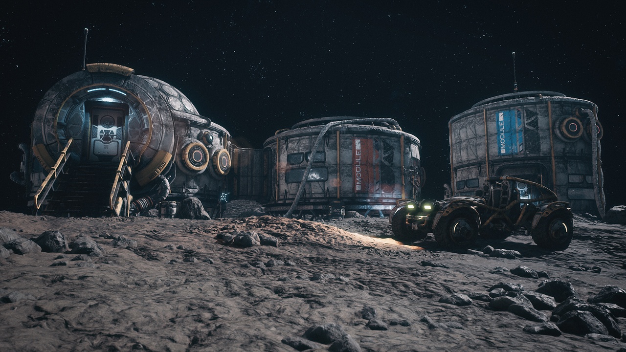Planet Surface Colony