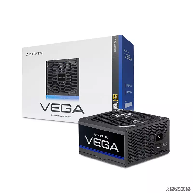 Chieftec анонсирует новую серию блоков питания ATX 3.1 VEGA мощностью 750 и 850 Вт
